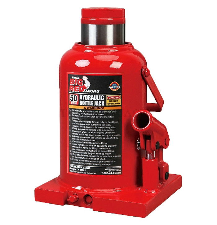 Torin Big Red TH95004 hidraulikus palack emelő, hegesztett, max. 450 mm, 50 t termék fő termékképe