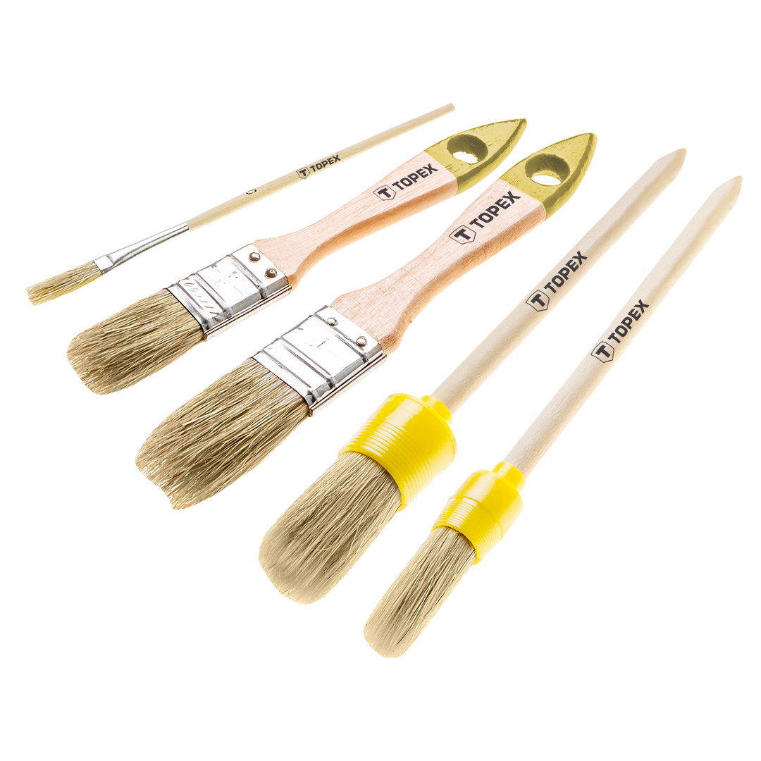 Topex 20B816 ecsetkészlet, 5 darabos termék fő termékképe