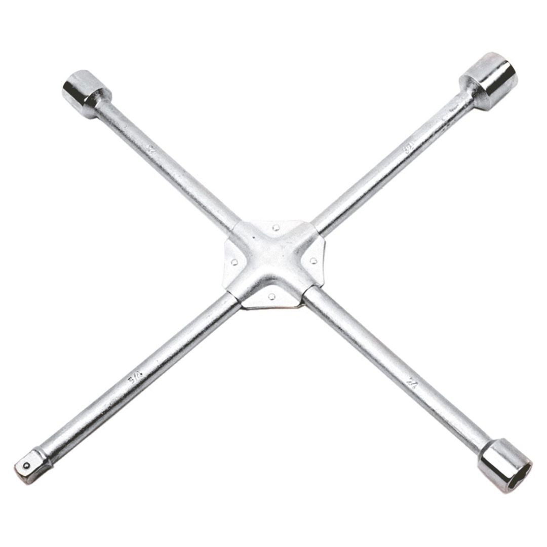 Topex 37D313 kereszt kerékkulcs, 350 mm, 17 x 19 x 22 x 1/2" termék fő termékképe