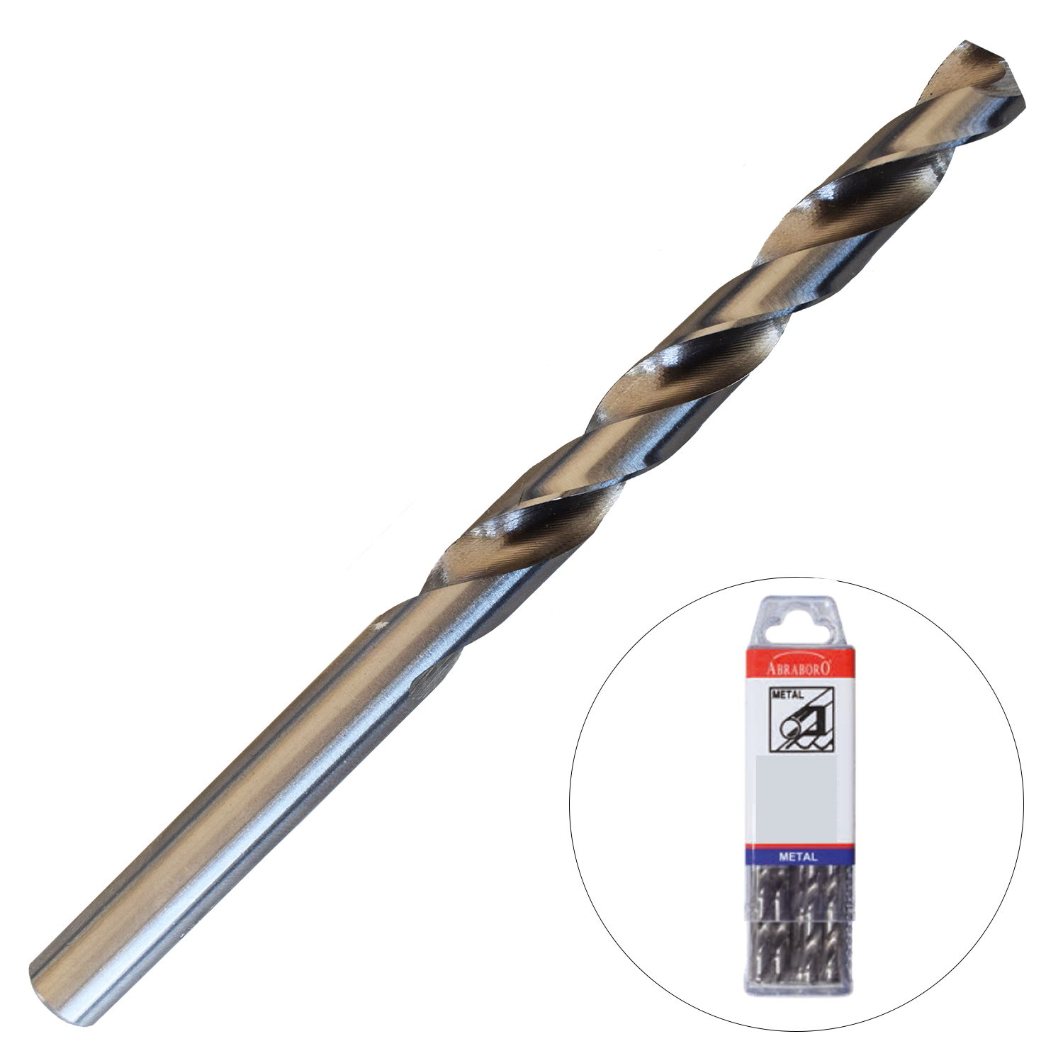 Abraboro 5.8 x 93 / 57 mm mm HSS-GS fémfúró X-Pack, 10 db/csomag termék fő termékképe