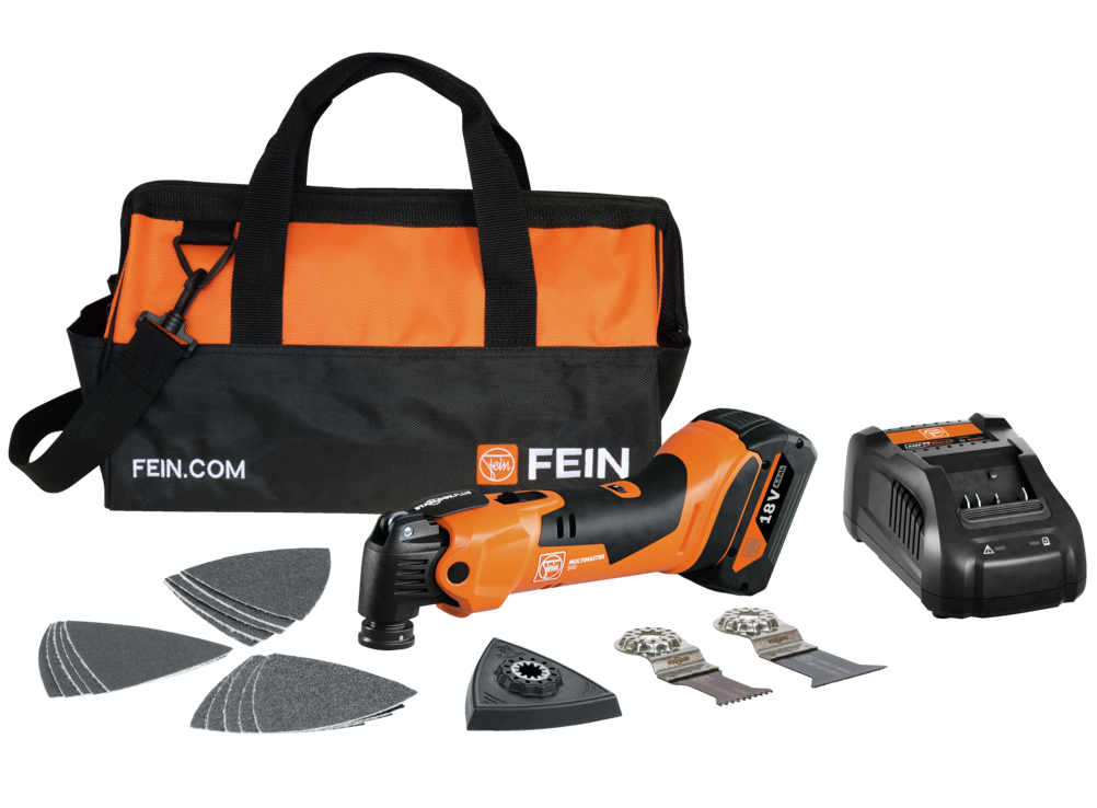 Fein MultiMaster AMM 500 Plus 4.0 Ah AS akkus oszcilláló kéziszerszám szett (1 x 4.0 Ah Li-ion akkuval) termék fő termékképe