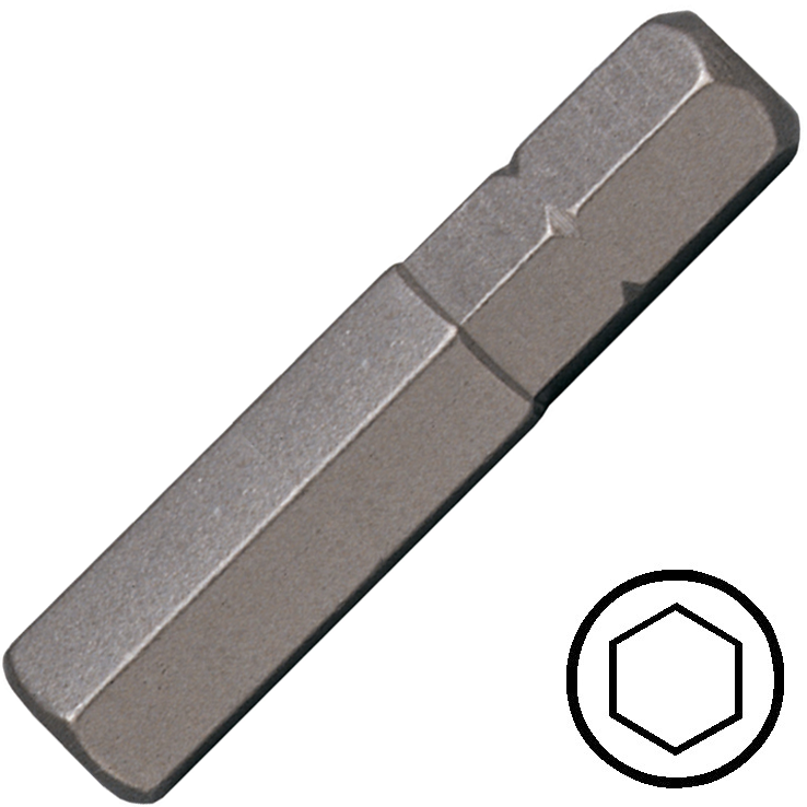 KENNEDY 4 mm hatszög csavarbehajtó bit 10 mm hatszög illesztéssel, 75 mm termék fő termékképe