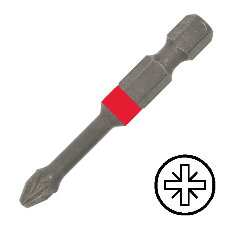 KENNEDY No.2 Pozidriv csavarhúzó bit 1/4" hatszög illesztéssel, 50 mm termék fő termékképe