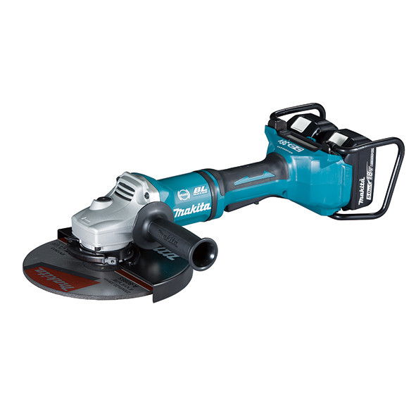 Makita DGA900PT2 akkumulátoros sarokcsiszoló (2 x 5.0 Ah Li-ion akkuval, kofferben) termék fő termékképe