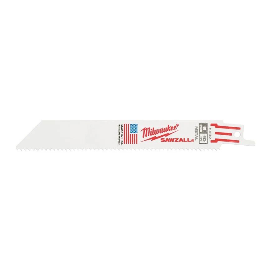 Milwaukee Univerzális szablyafűrészlap, Bi-Met, Co, 150 mm, 10 TPi, 5 db/csomag termék fő termékképe