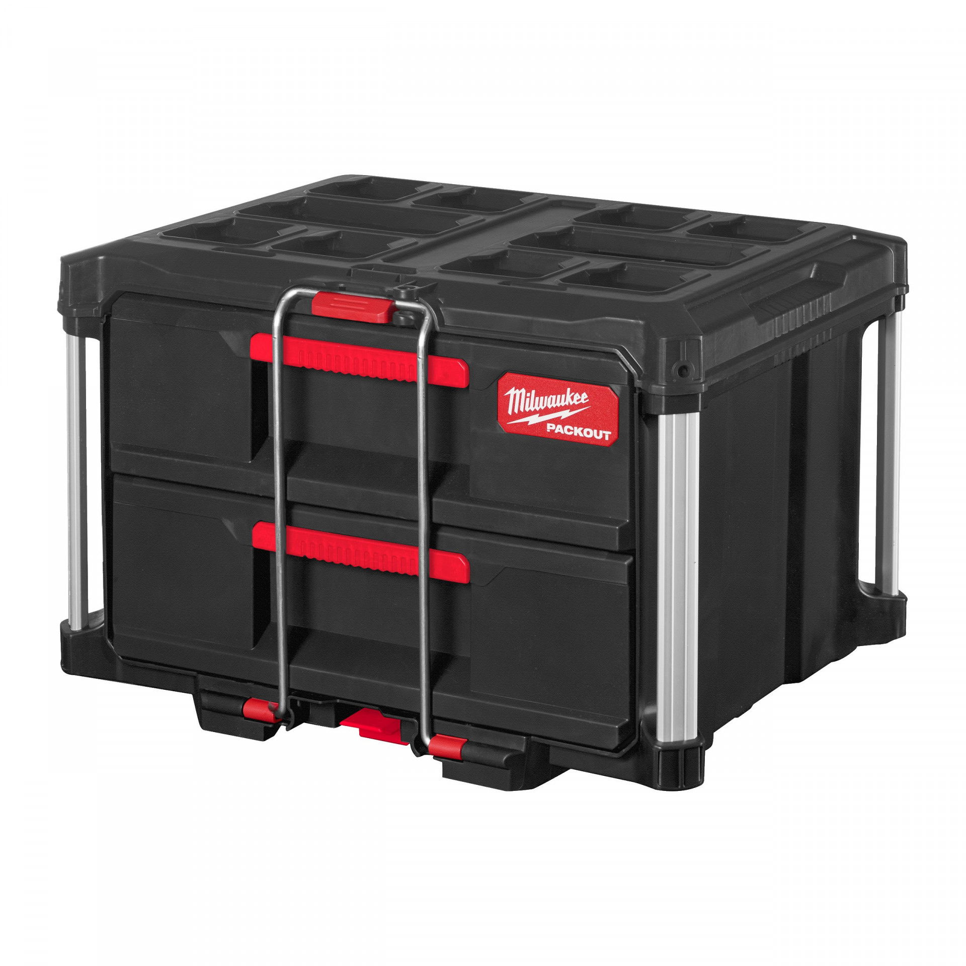 Milwaukee PACKOUT™ 2-fiókos tárolóláda termék fő termékképe
