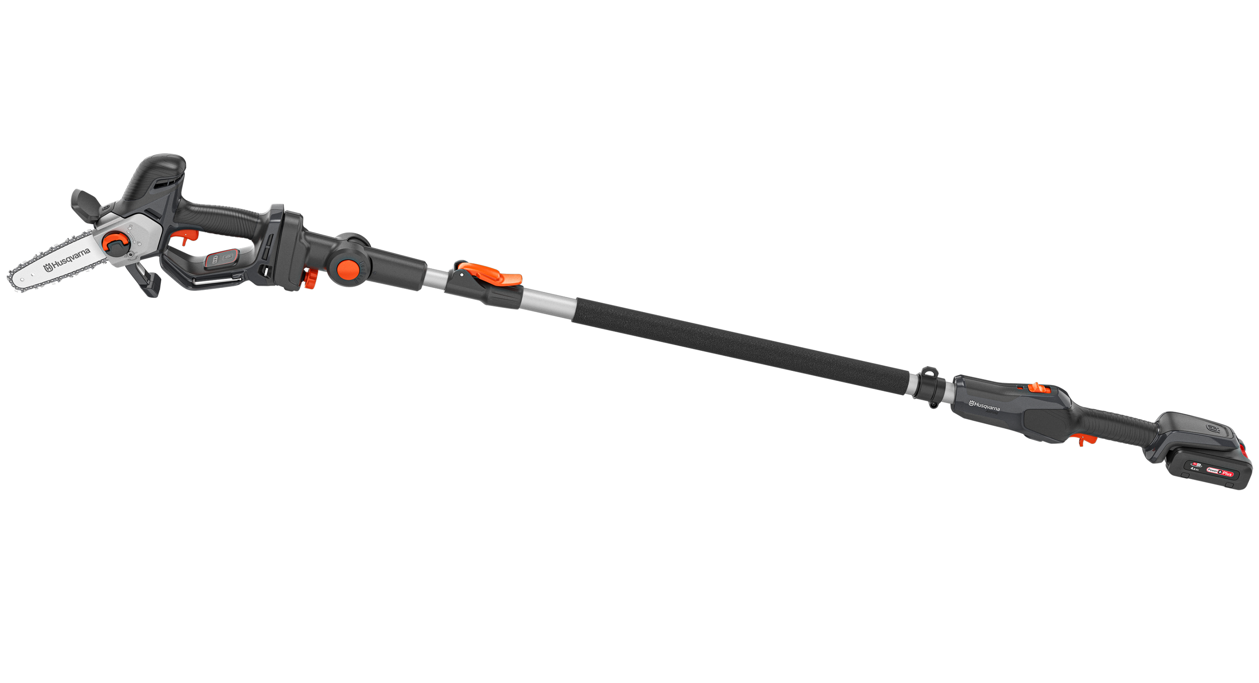 Husqvarna Aspire™ P8X-P4A (6") akkumulátoros ágvágó láncfűrész teleszkópos nyéllel (1 x 4.0 Ah Power Plus Li-ion akkuval) termék fő termékképe