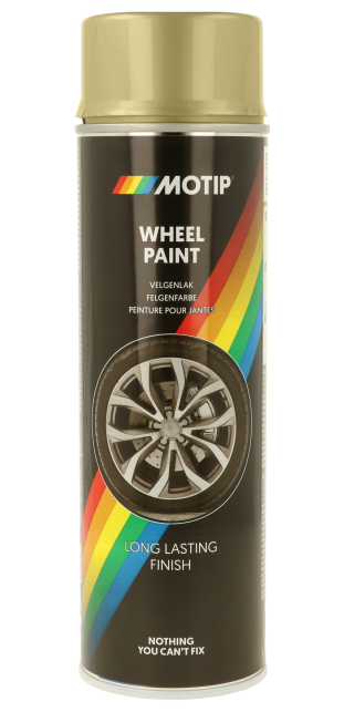 Motip Keréktárcsa festék spray, fényes arany, 500 ml termék fő termékképe